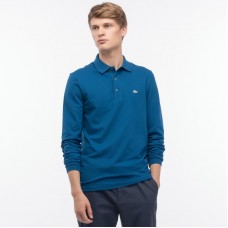 Поло Lacoste Slim fit с длинным рукавом